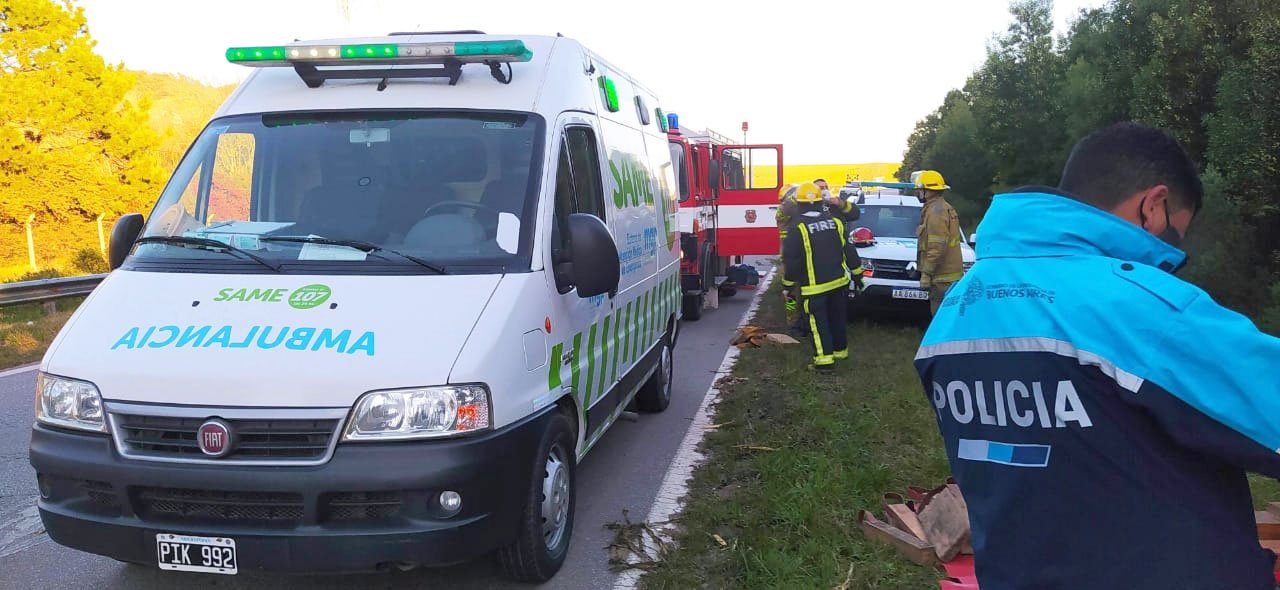 Balcarceño perdió la vida en   siniestro vial en la autovía 226