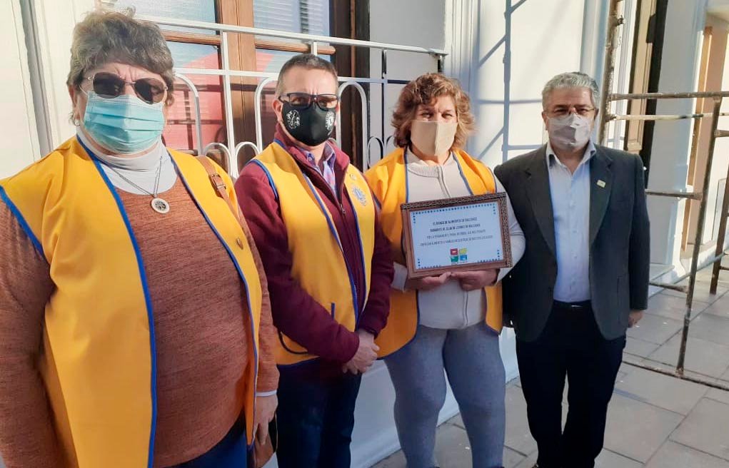 Elogiaron la consolidación y el trabajo solidario que realiza el Club de Leones