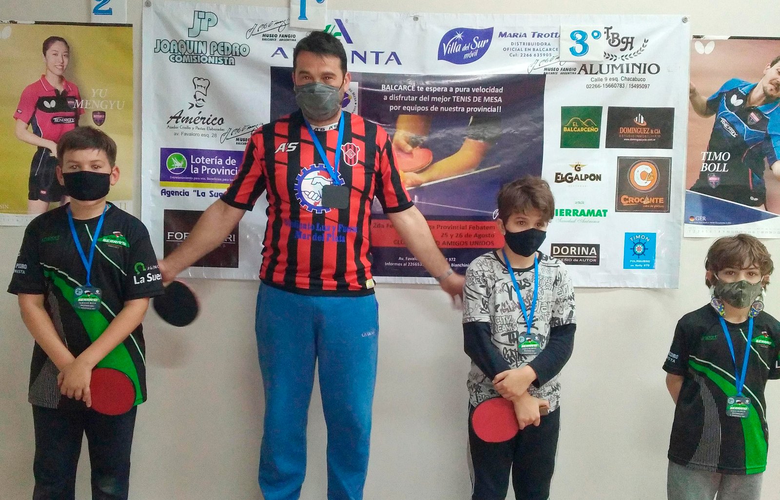 Ignacio Bianchini fue tercero en Tandil y  Pablo González fue el ganador del torneo local