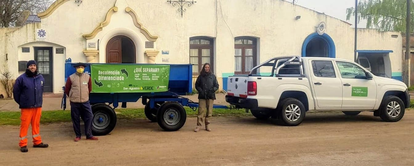 Campaña de conciencia ambiental en San Agustín