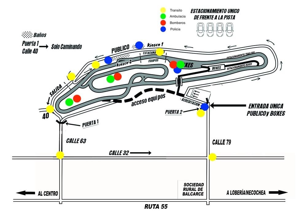 Retorna hoy la actividad al «Juan Manuel Fangio» 