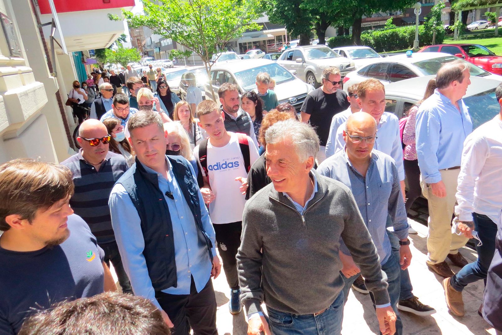 Macri en Balcarce: "Cuando se miente todo el tiempo, como pasa  con este gobierno, se destruye la confianza"
