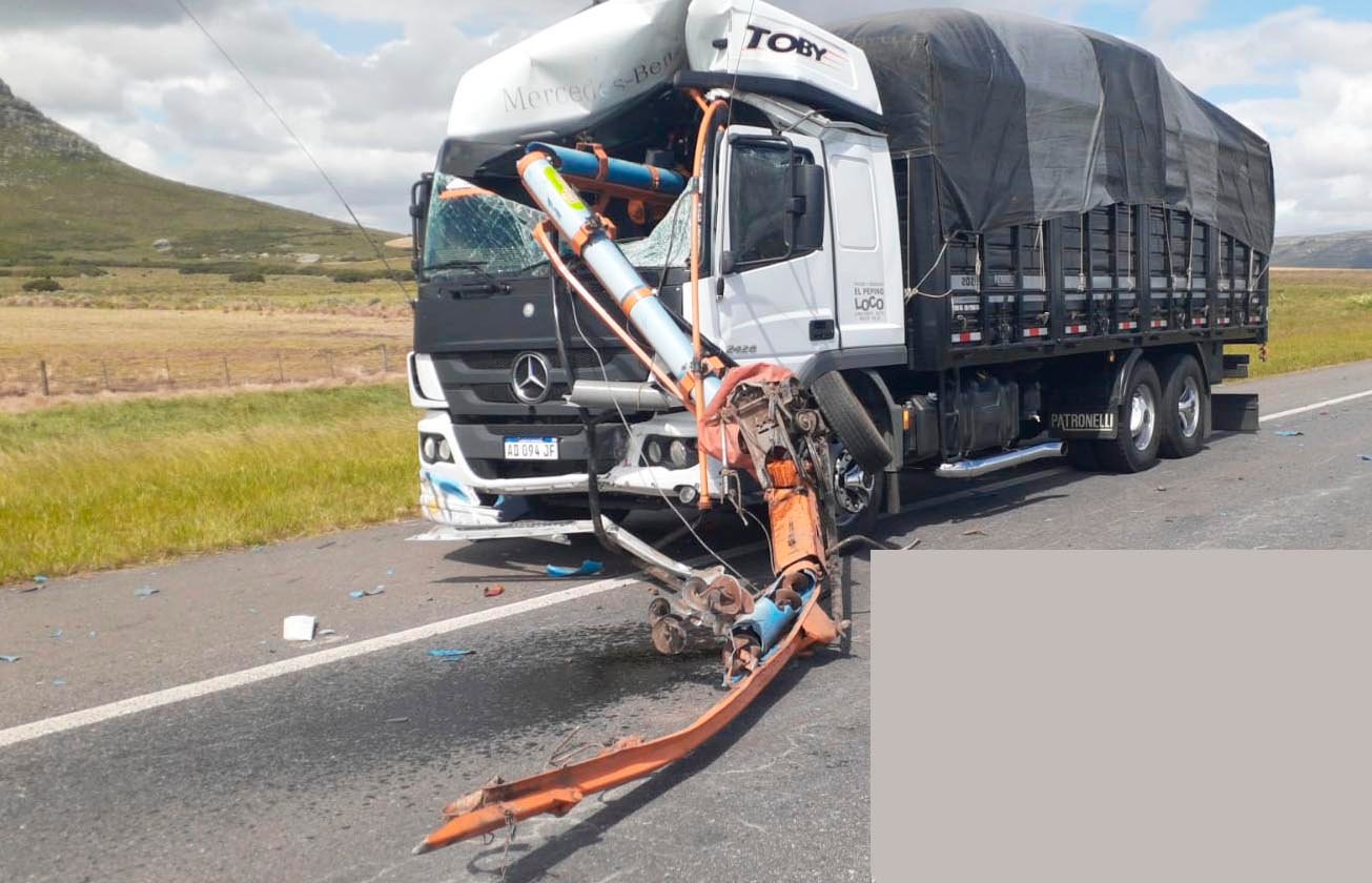 Accidente y milagro en la autovía 226
