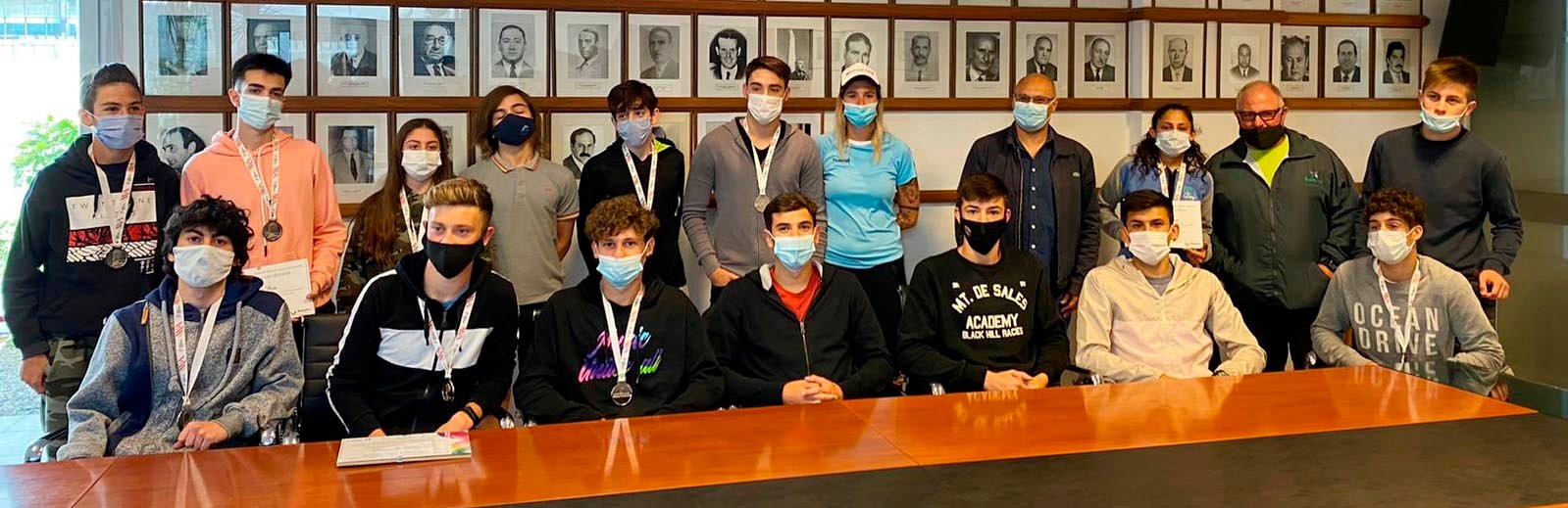 El Intendente felicitó a los medallistas  de los Juegos Bonaerenses