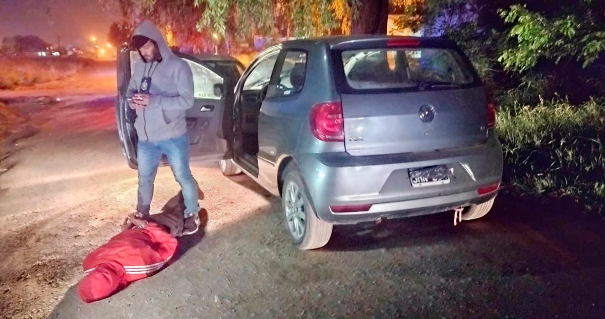 Quisieron extorsionar a una mujer,  los denunció y terminaron en Batán