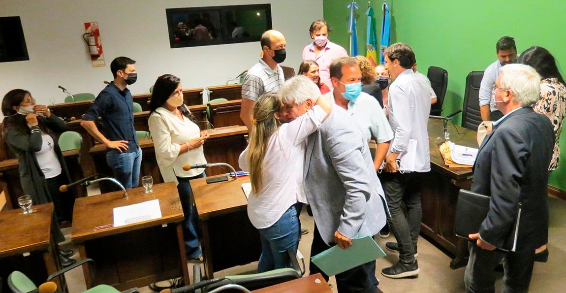 Emoción en la despedida de concejales que finalizaron sus mandatos