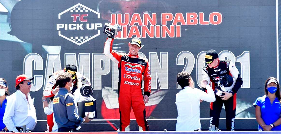 Diego Ciantini ganó la última carrera del TC Pick Up