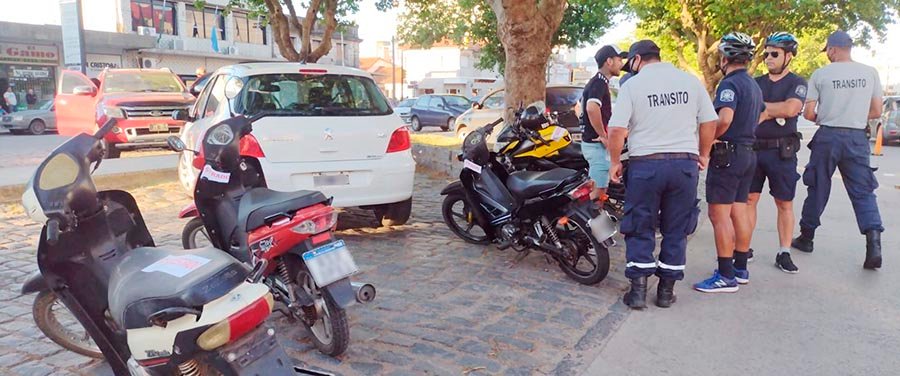 Se retuvieron varios vehículos por falta  de documentación y alcoholemia positiva durante el fin de semana