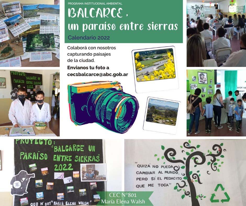 Alumnos del CEC Nº 801 confeccionaron un calendario con imágenes de Balcarce
