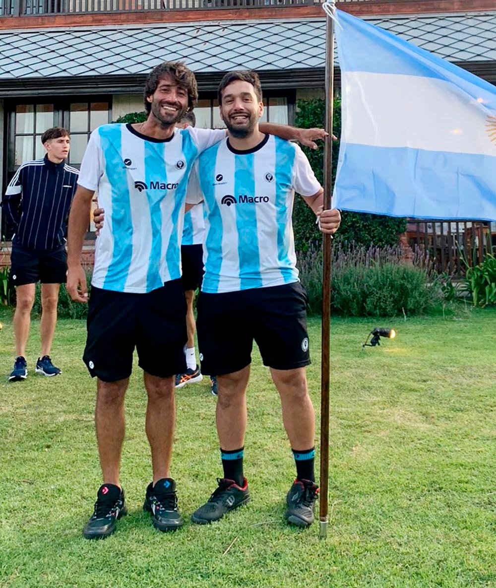 Francisco Ludueña, campeón por equipos en el Panamericano Libres de Padel