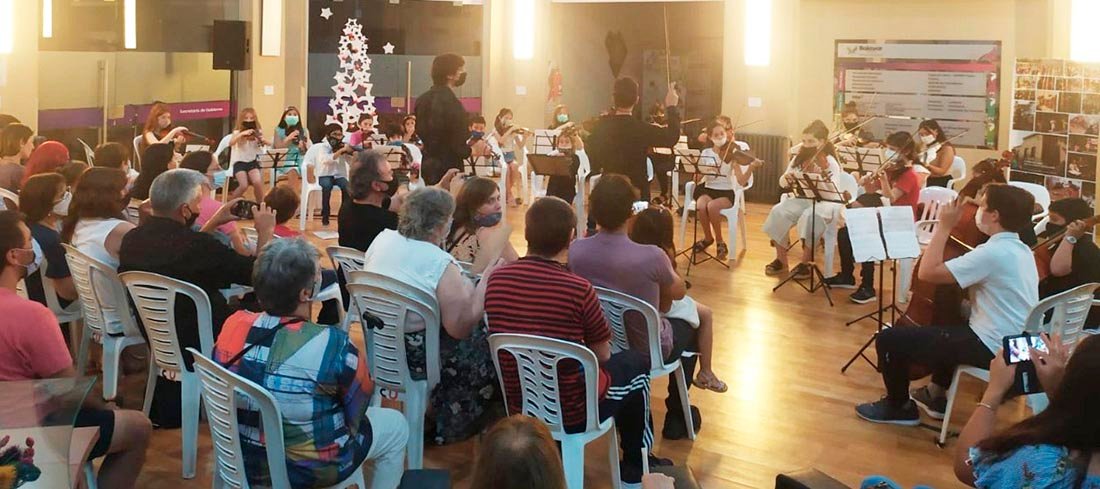 Exitoso concierto de fin de la Orquesta Escuela Infanto Juvenil