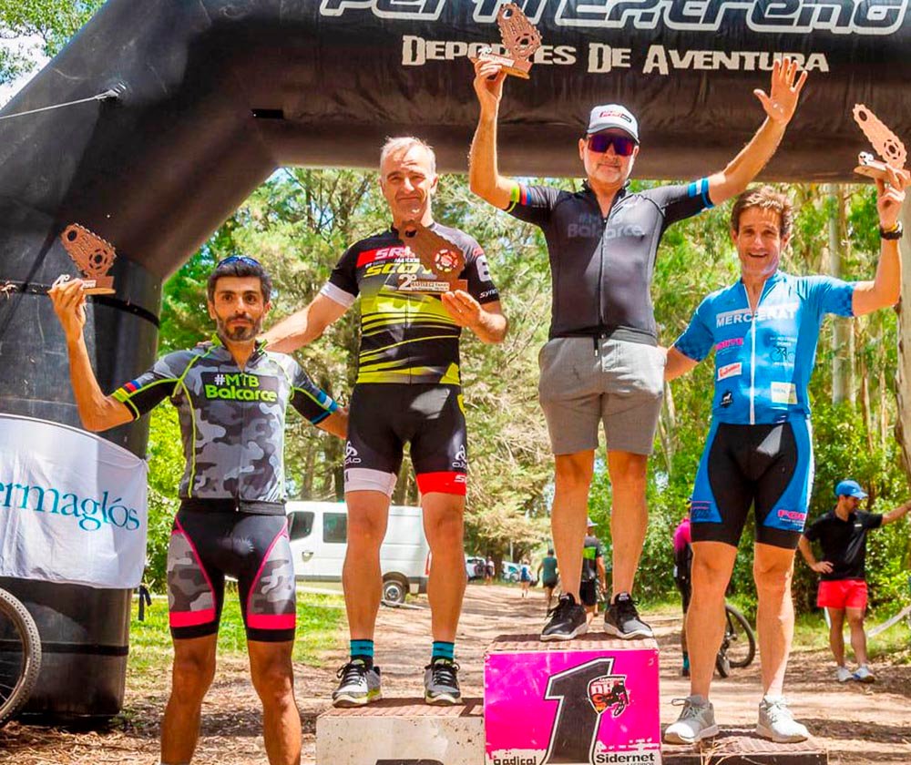 Gustavo Bibbó y Marcelo Colavita, campeones sobre dos ruedas en Tandil