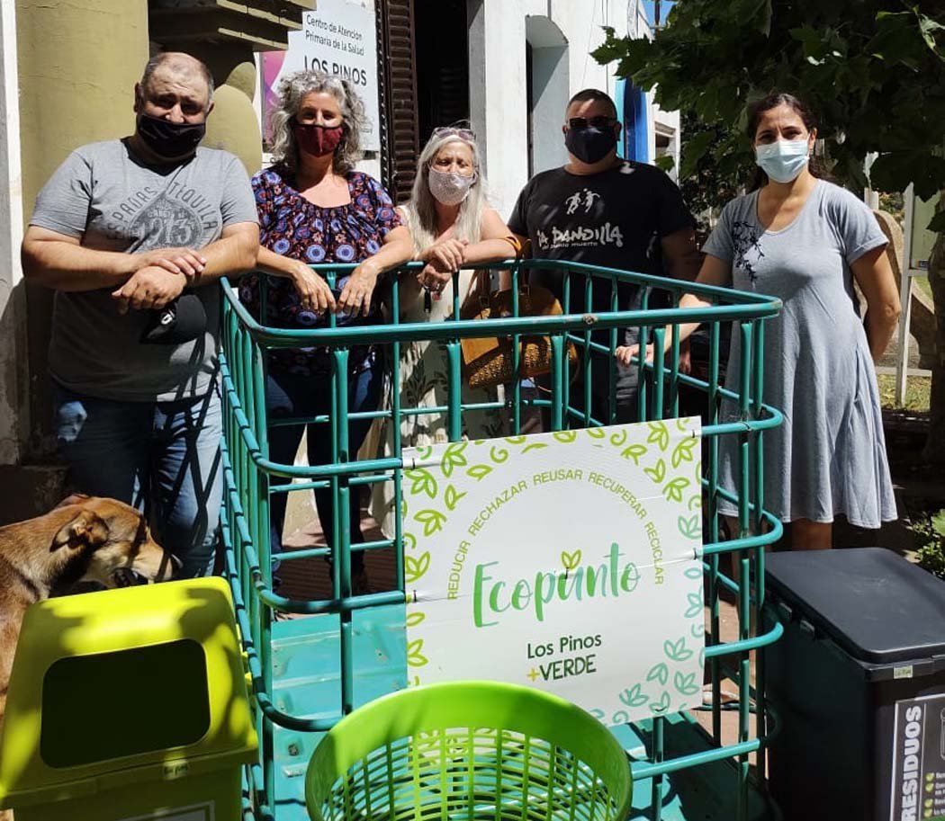 Los Pinos ya tiene su EcoPunto para reciclaje