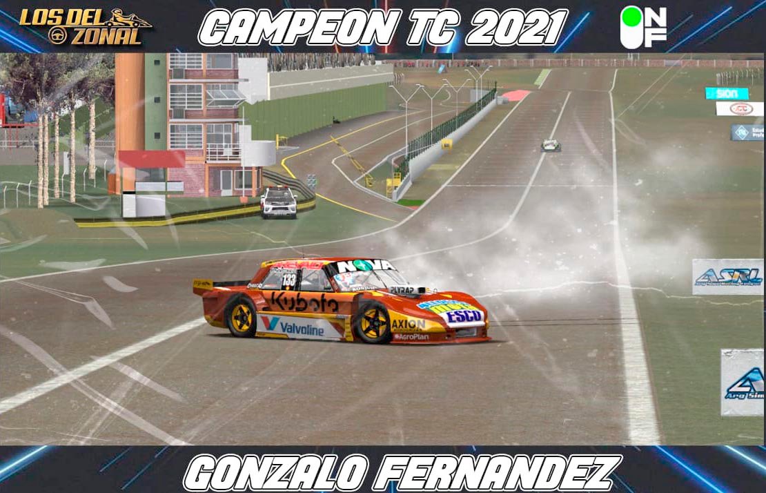 Gonzalo Fernández ganó el torneo del TC Virtual