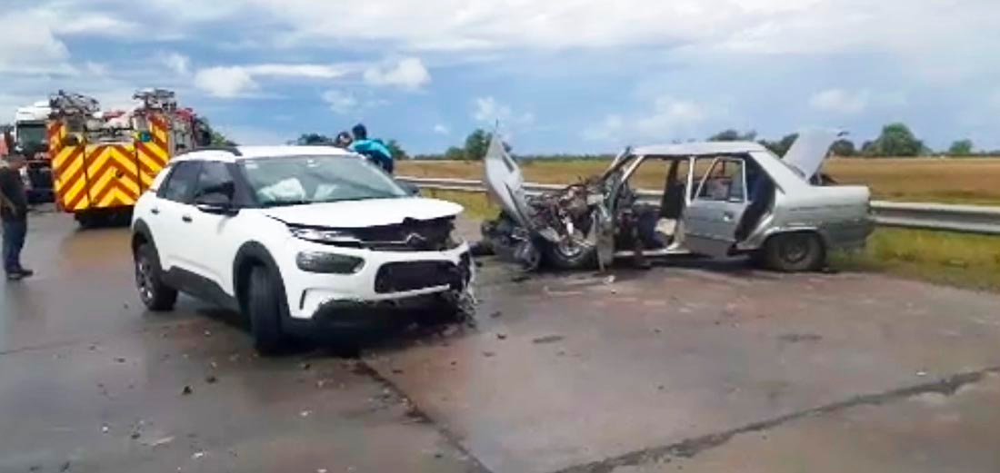 En violento accidente se vio involucrada una conocida familia de nuestra ciudad