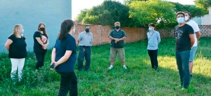 Vecinos del barrio "El Sapito"  tendrán su plaza propia