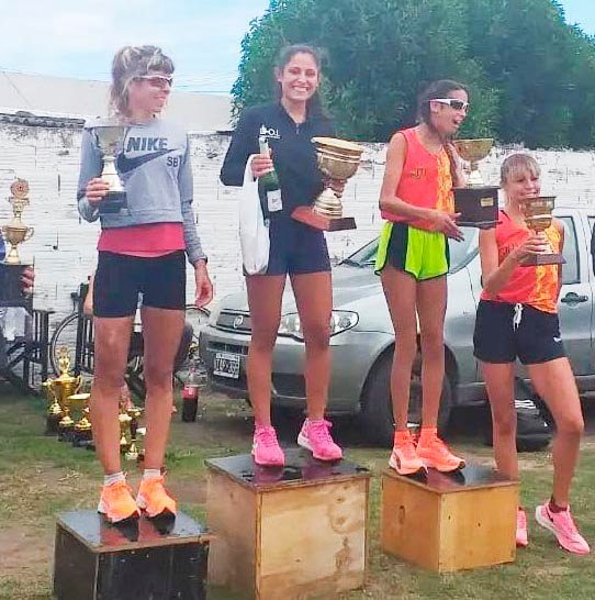 Shalom Lescano, ganadora en Concordia y Mar del Plata