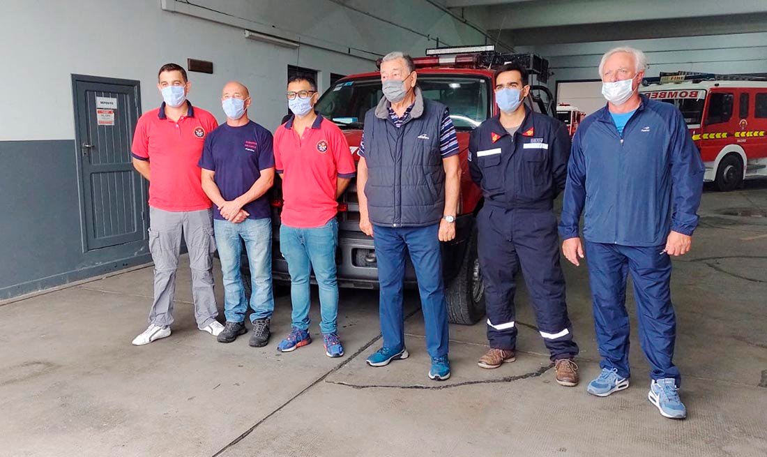 Bomberos voluntarios locales le pondrán  el cuerpo a las llamas en Corrientes