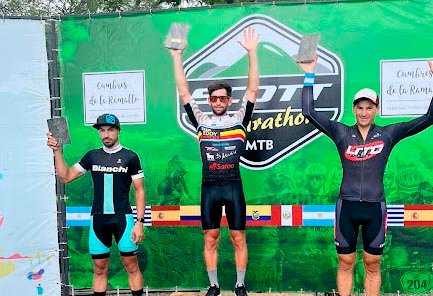 Juan Pablo Romero conquistó las sierras uruguayas