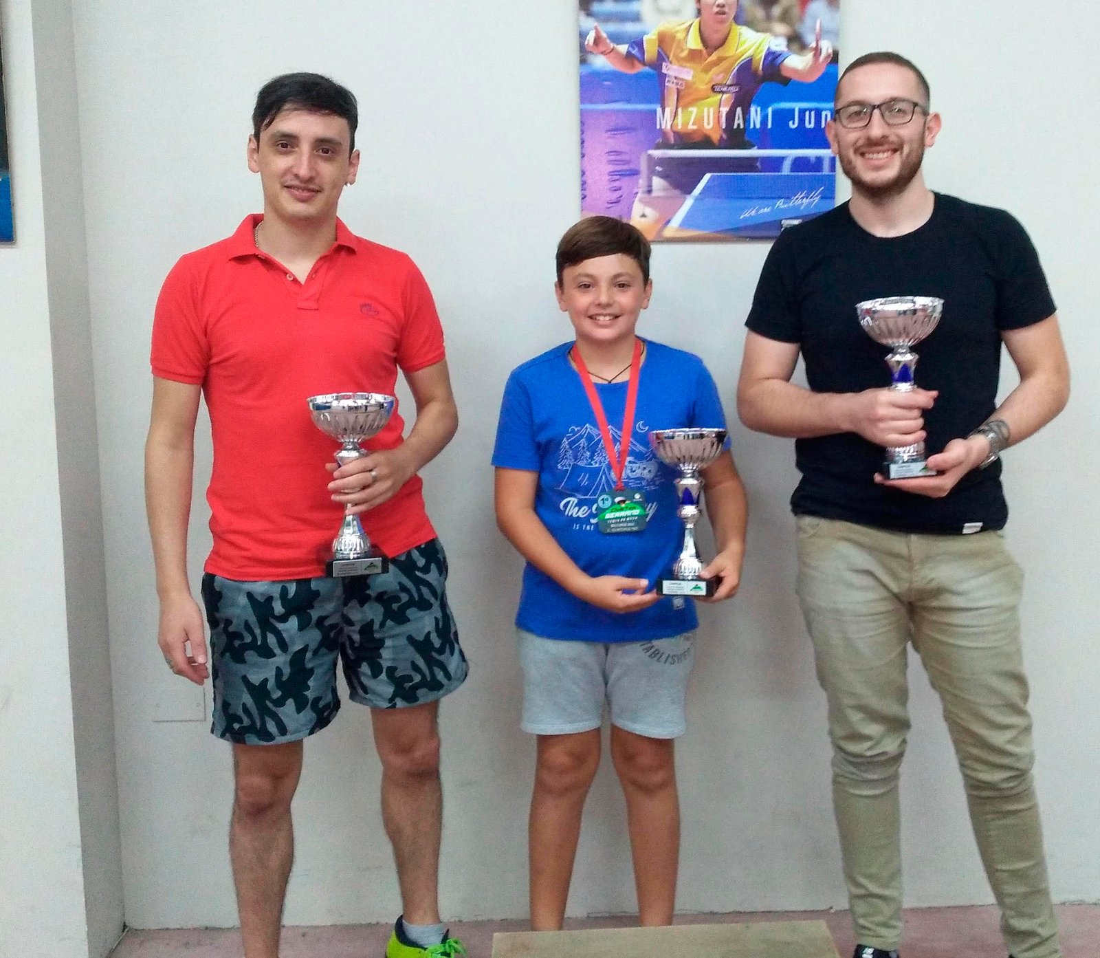 Mascía, Arislur y Funes, los campeones