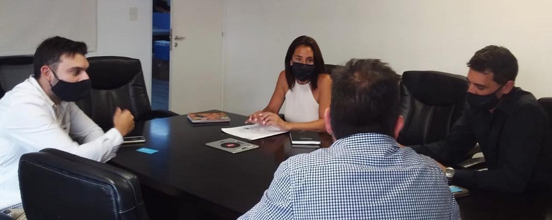 Por cuestiones en seguridad vial hubo una reunión con funcionarios de Nación