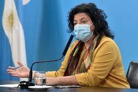 Vizzotti confirmó que hay más de un virus respiratorio en circulación e insistió en el uso del tapabocas