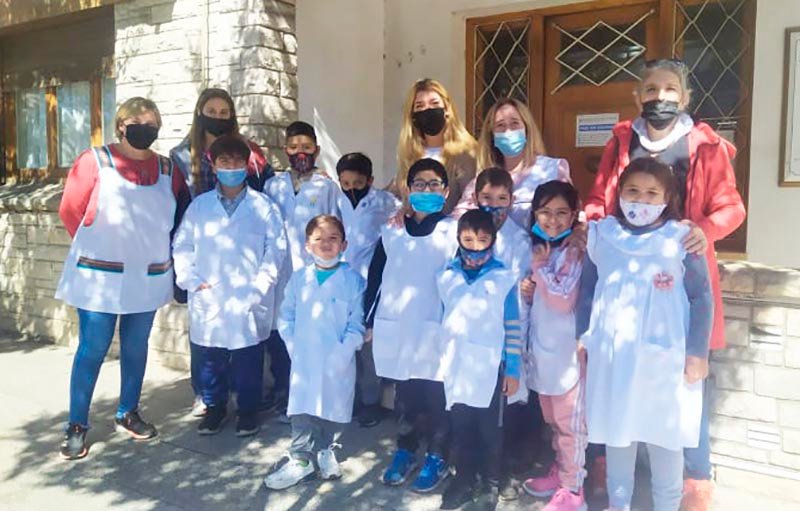 Alumnos de la EP Nº 32 visitaron la ciudad como parte de un proyecto educativo