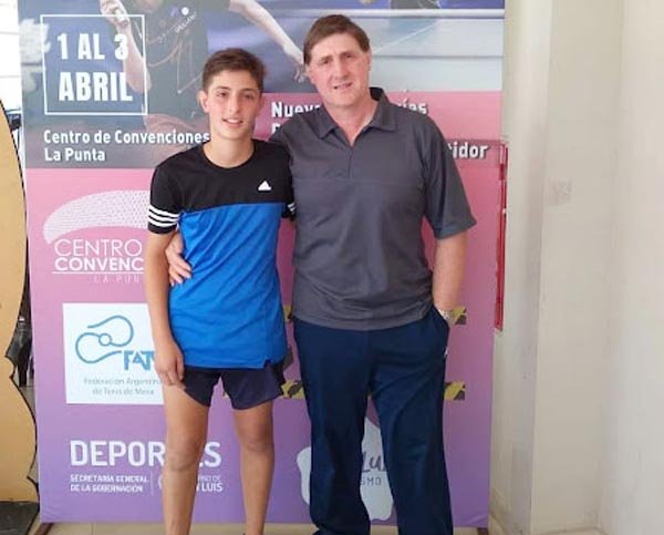Tenis de mesa: los Bianchini en el  seleccionado nacional