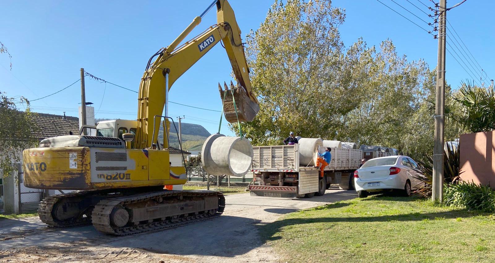 Avanzan las obras en "El Cruce"