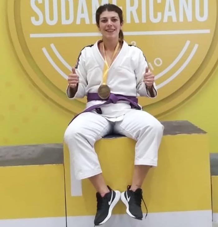 Brazilian Jiu Jitsu: Camila Lucifora es  campeona Sudamericana