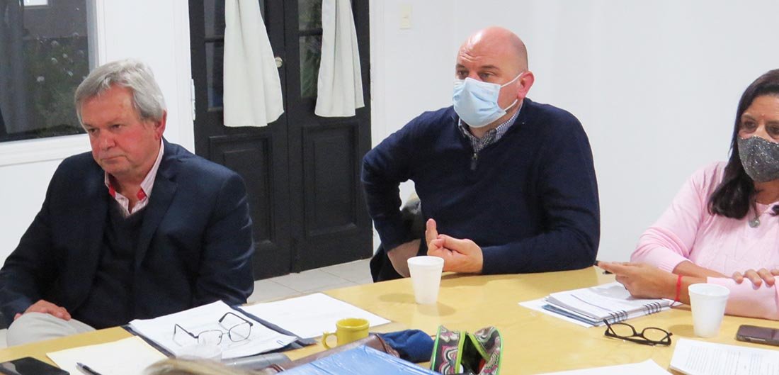 Angelini y Riccomagno explicaron cómo es el plan de restructuración de la salud en Balcarce
