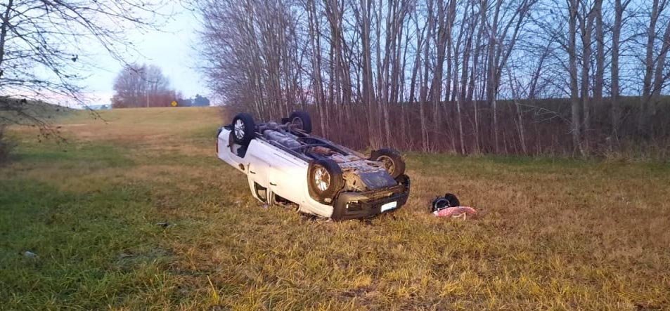 Vuelco fatal en ruta 226: murió un joven