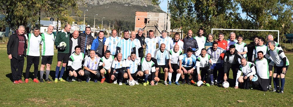 Ricardo Giusti: "Lo que genera el fútbol son estos vínculos y amistades"