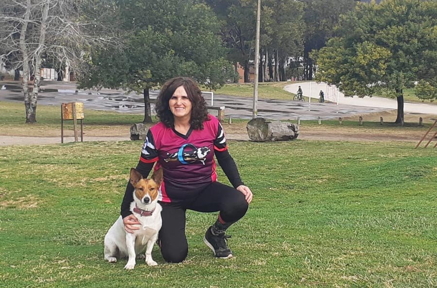 "Normita", la representante de Balcarce en el Agility Regional