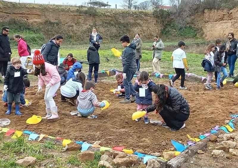 El Goeparque Pun Antú albergó  la primera jornada de Paleojuegos