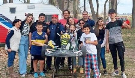 Karting: podio y play off para Hugo Ramos