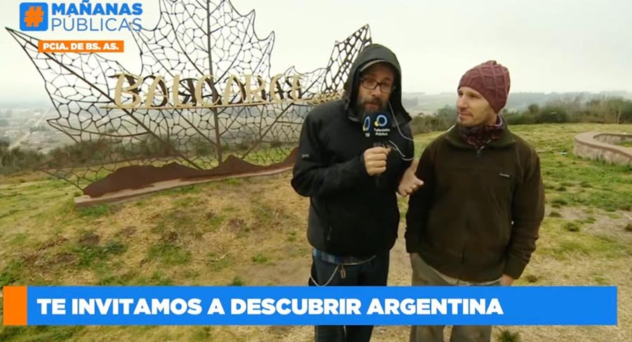 La TV Pública está realizando gran difusión de los atractivos de nuestra ciudad