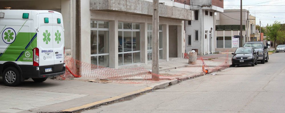 Centro de Diagnóstico por imágenes: una obra de magnitud, sin rampa 