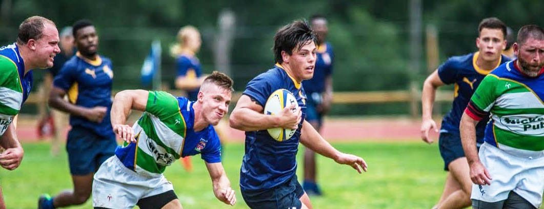 Juan Francisco Alessio se destaca en el rugby universitario estadounidense