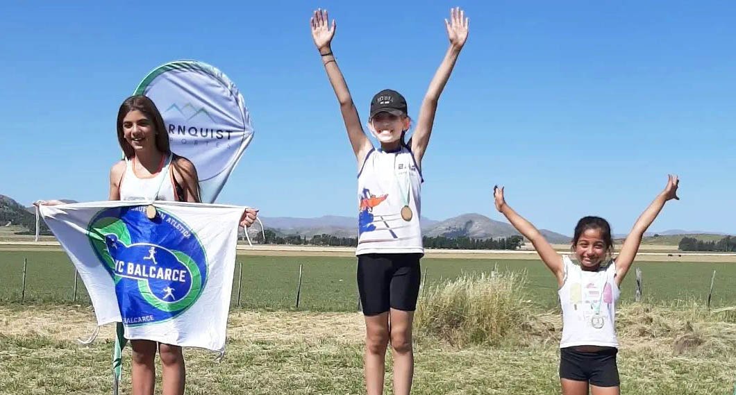 Ocho podios en el Provincial de Atletismo U12 y U14