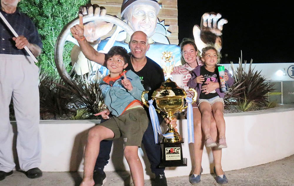Albherghini: merecido título para un luchador