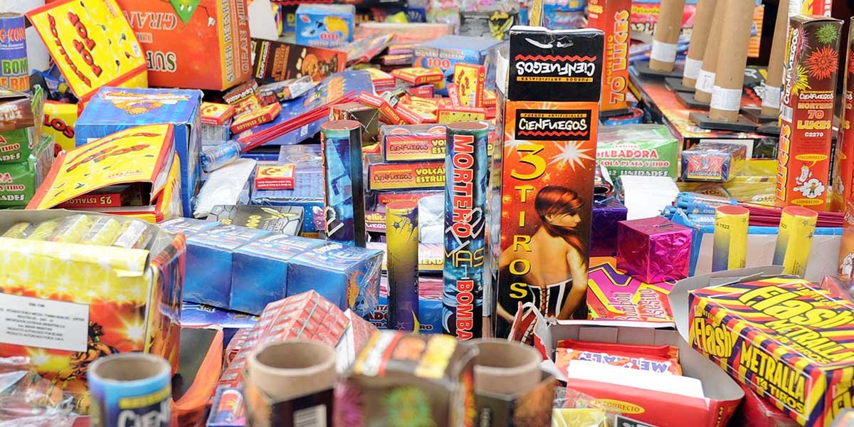No se habilitará la venta de pirotecnia