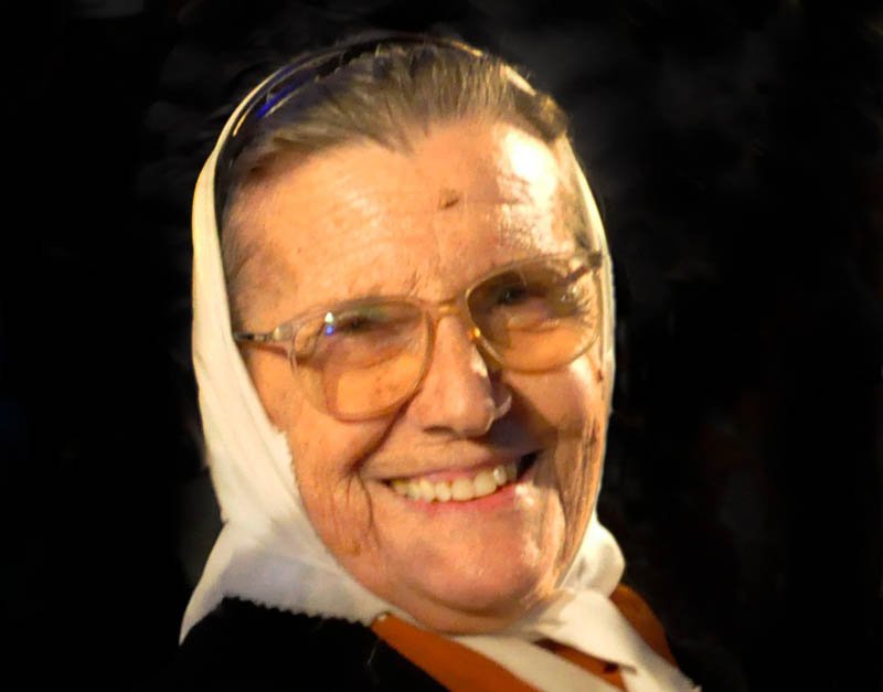 Murió Haydée Gastelú, una de las fundadoras de Madres de Plaza de Mayo