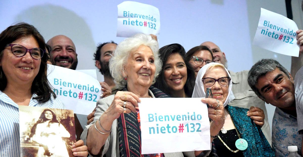 Anunciaron la restitución de identidad del nieto 132, hijo de una mujer desaparecida en 1976