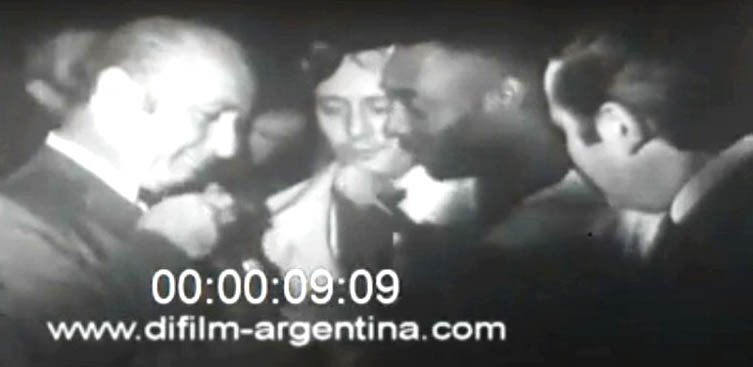 El día que Juan Manuel Fangio conoció a O'Rei Pelé