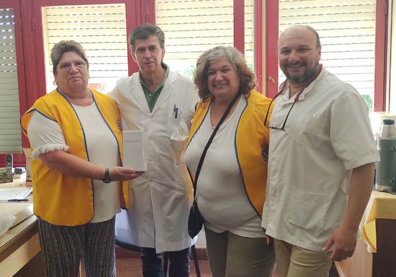 El Club de Leones donó importantes elementos al Hospital Subzonal