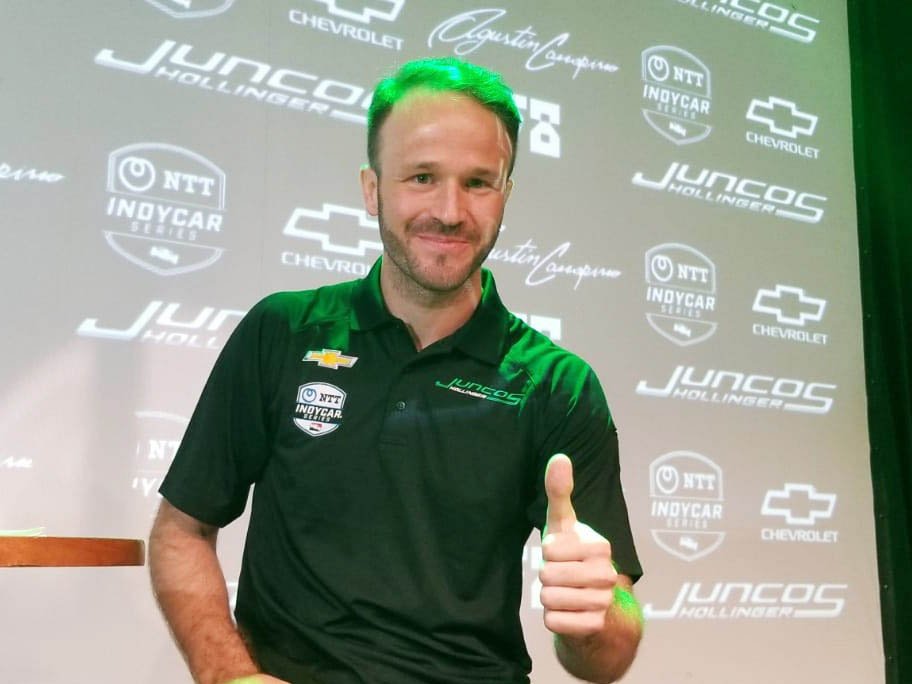 Canapino fue oficializado como piloto  de Indy Car, ¿Qué pasa con Ciantini?