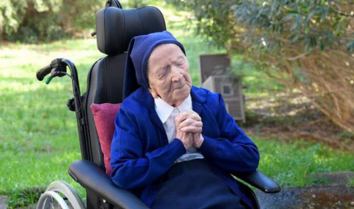 Murió en Francia Sor André, la persona más longeva del mundo