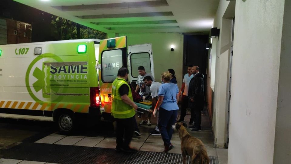 Despiste y vuelco en Ruta 226: hubo cinco heridos