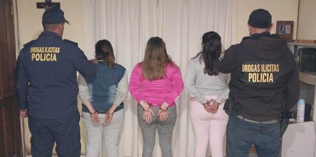 Tres detenidas por comercialización de marihuana y cocaína